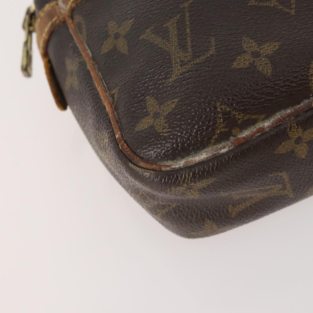 LOUIS VUITTON Monogram Pouch 2 Set LV Auth ti3902