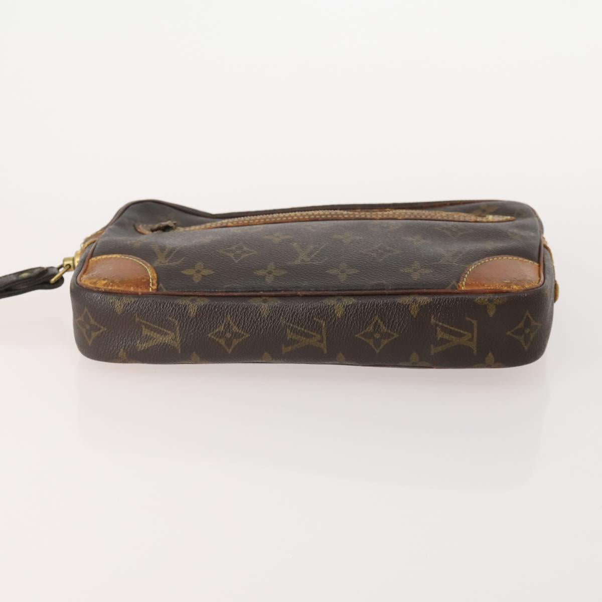 LOUIS VUITTON Monogram Pouch 2 Set LV Auth ti3902
