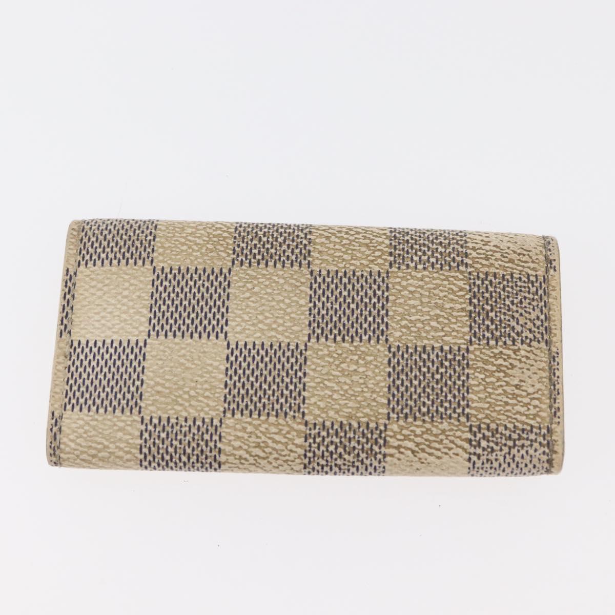 LOUIS VUITTON Monogram Epi Wallet 5 Set Red Damier Azur LV Auth ti3908