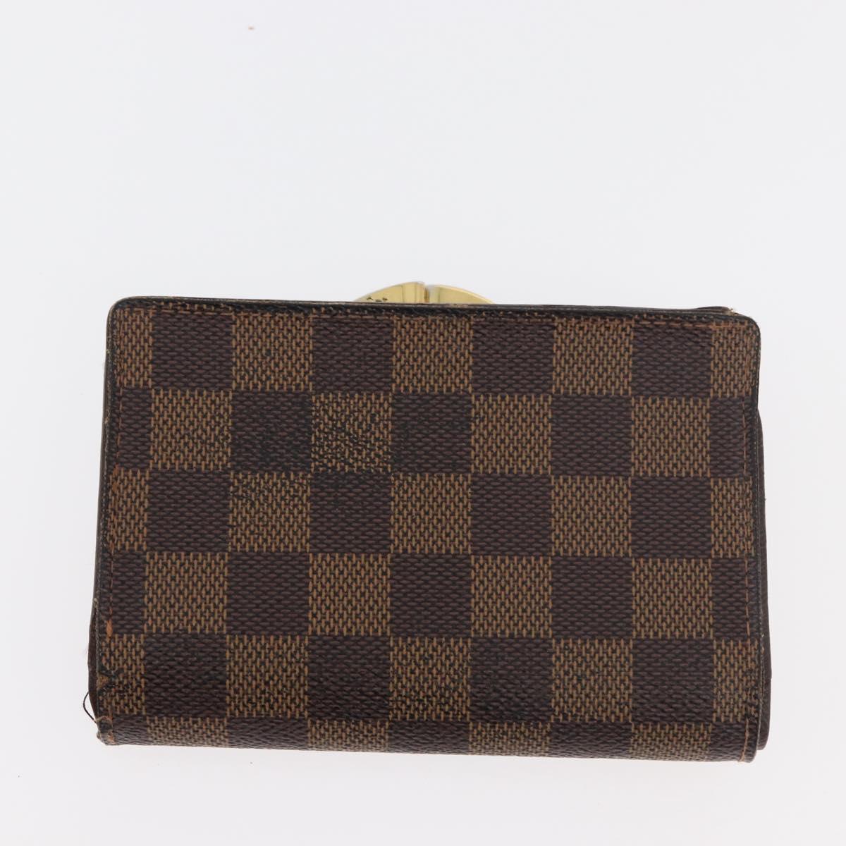 LOUIS VUITTON Monogram Epi Wallet 5 Set Red Damier Azur LV Auth ti3908