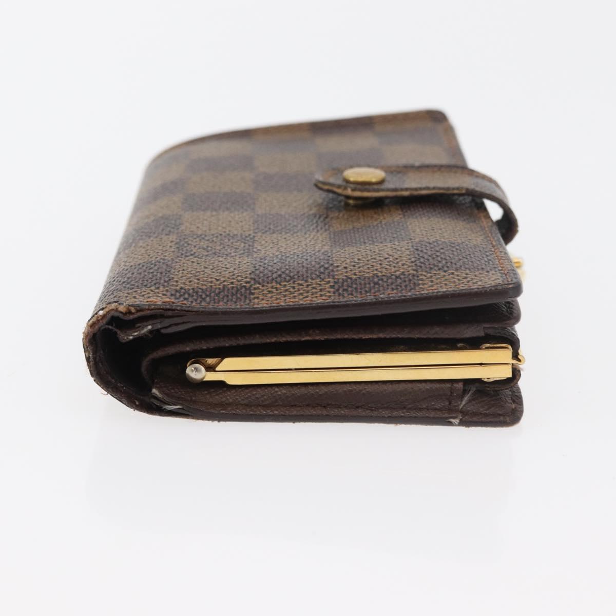 LOUIS VUITTON Monogram Epi Wallet 5 Set Red Damier Azur LV Auth ti3908