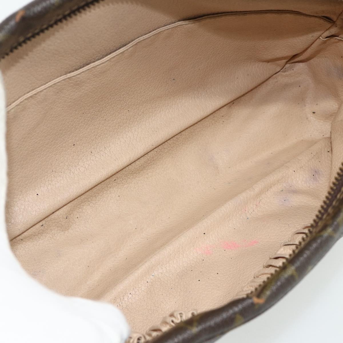 LOUIS VUITTON Monogram Trousse Toilette 28 Clutch Bag M47522 LV Auth ti3912