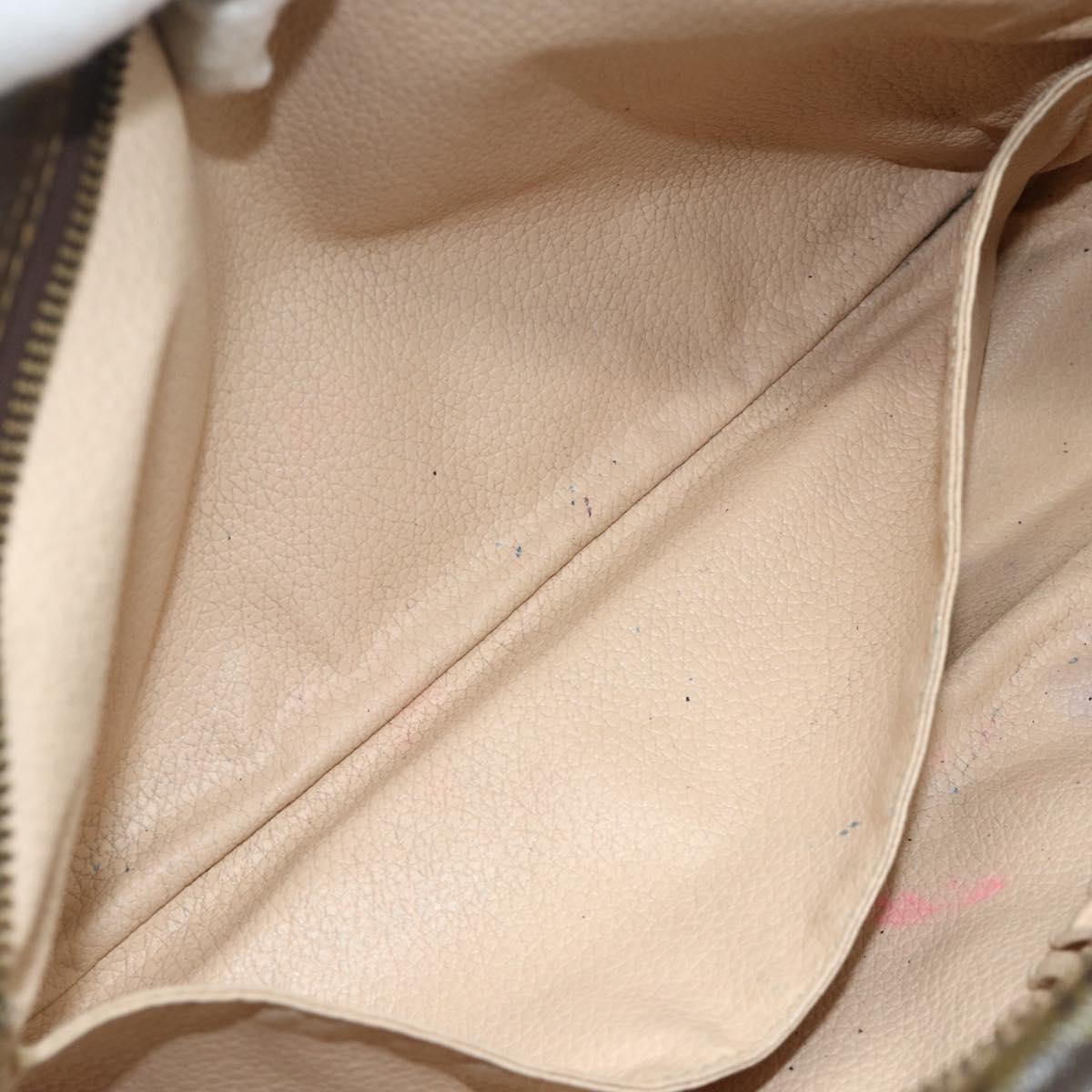 LOUIS VUITTON Monogram Trousse Toilette 28 Clutch Bag M47522 LV Auth ti3912