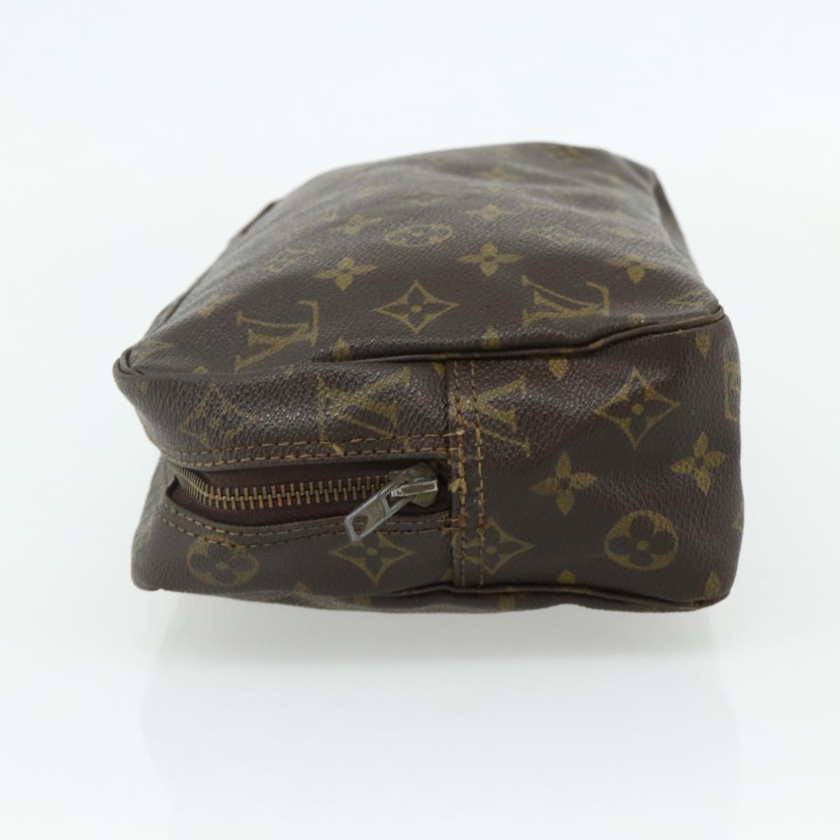 LOUIS VUITTON Monogram Trousse Toilette 28 Clutch Bag M47522 LV Auth ti3912