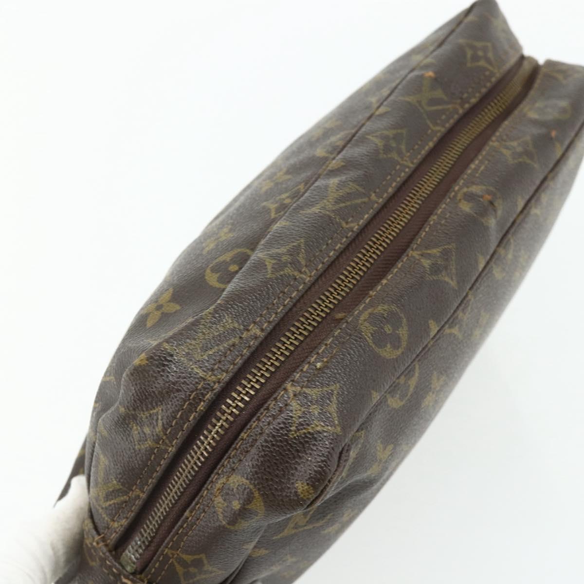 LOUIS VUITTON Monogram Trousse Toilette 28 Clutch Bag M47522 LV Auth ti3912