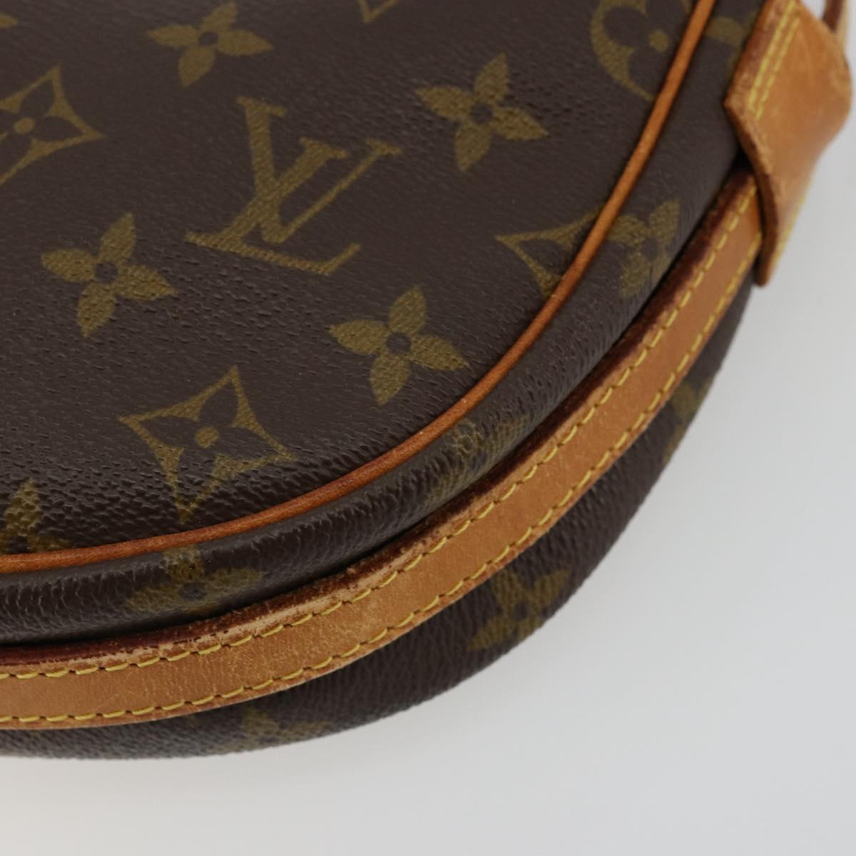 LOUIS VUITTON Monogram Jeune Fille MM Shoulder Bag M51226 LV Auth ti3916