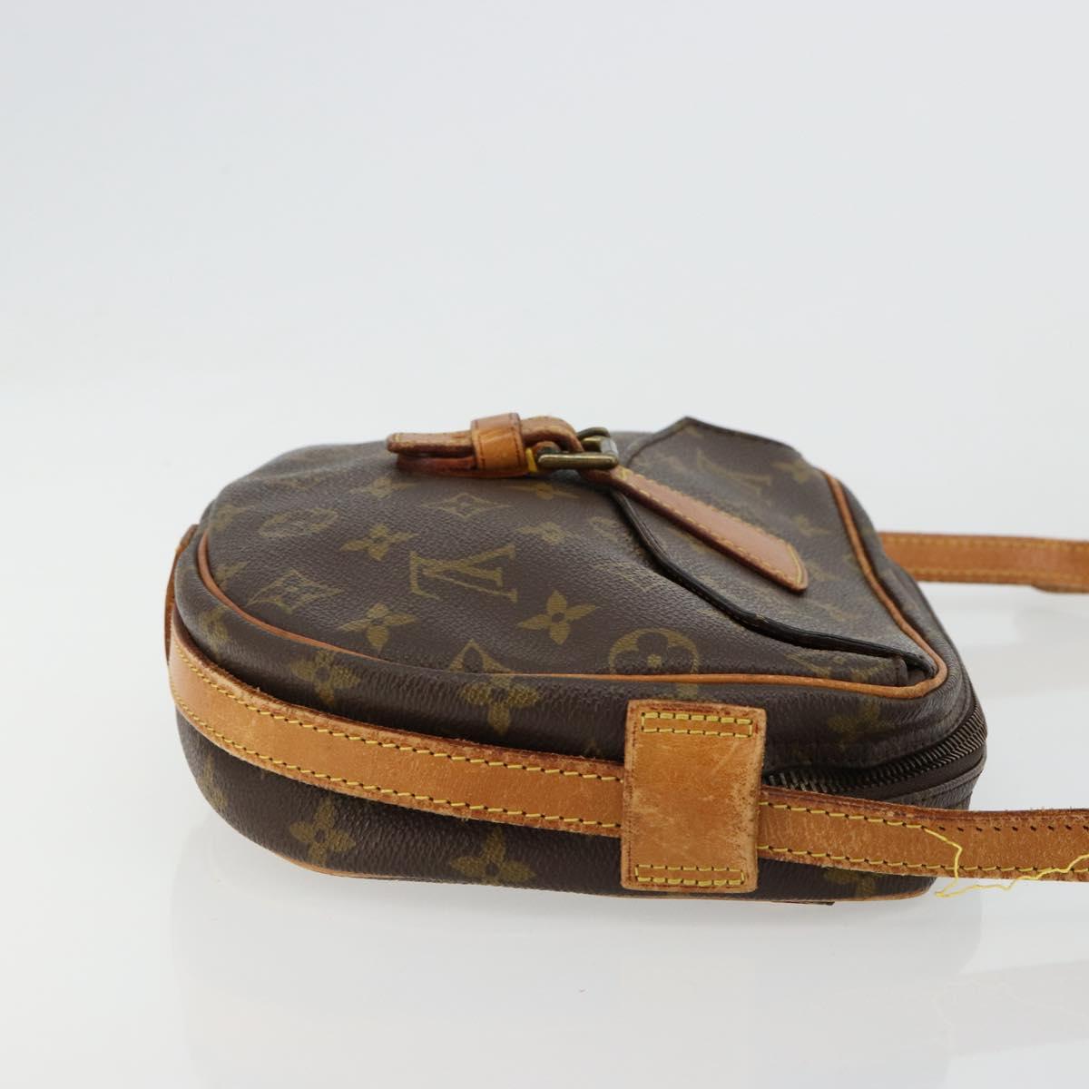 LOUIS VUITTON Monogram Jeune Fille MM Shoulder Bag M51226 LV Auth ti3916
