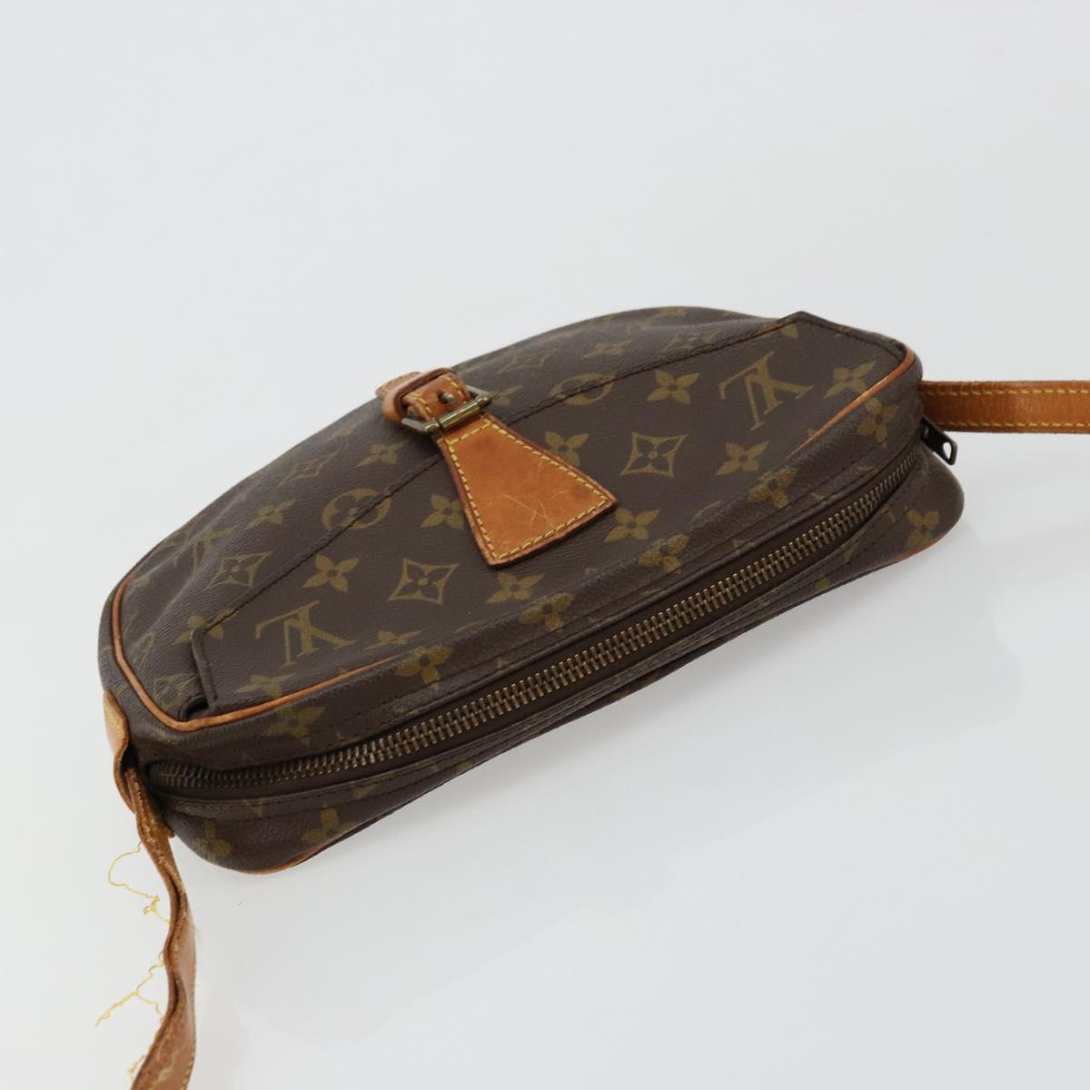LOUIS VUITTON Monogram Jeune Fille MM Shoulder Bag M51226 LV Auth ti3916