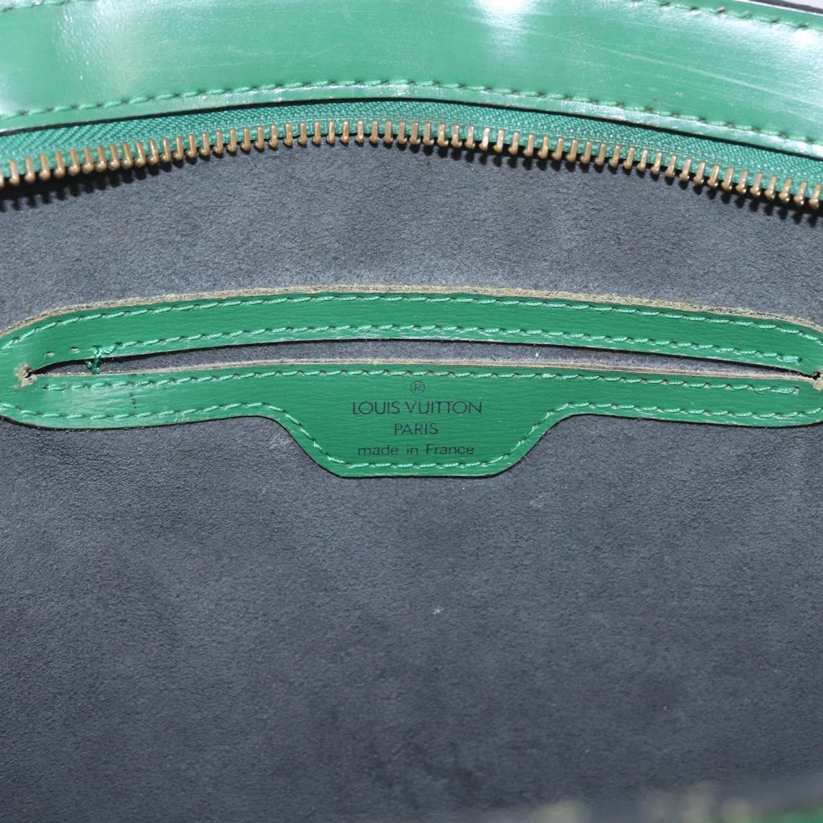 LOUIS VUITTON Epi Saint Jacques Hand Bag Green M52274 LV Auth ti3917