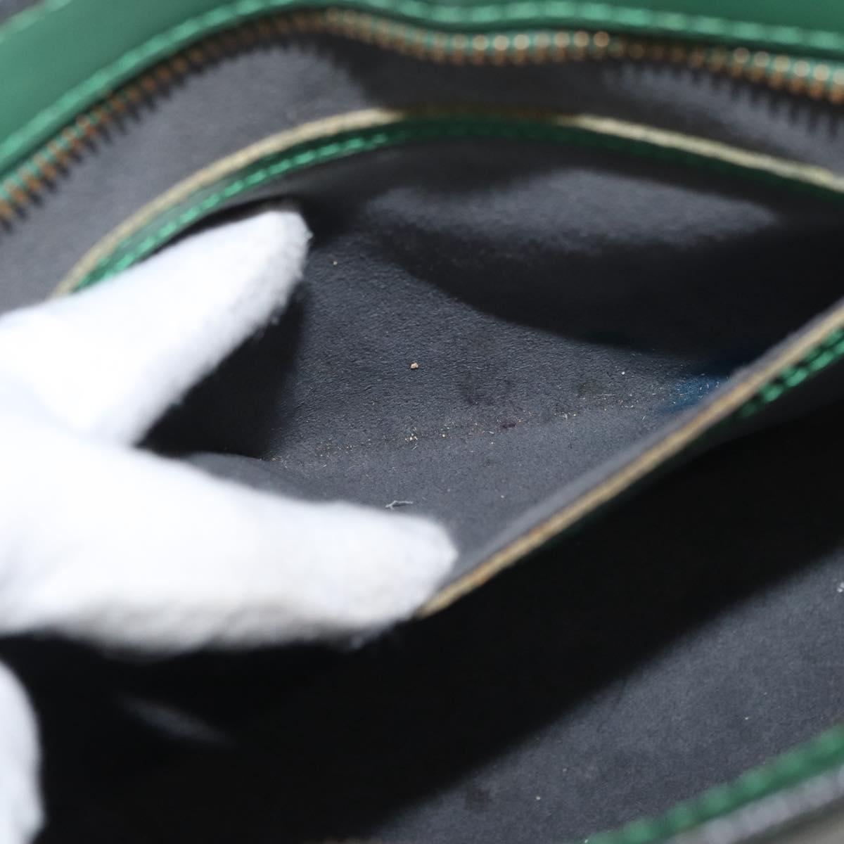 LOUIS VUITTON Epi Saint Jacques Hand Bag Green M52274 LV Auth ti3917