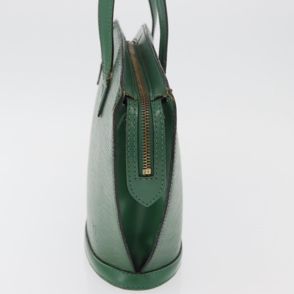 LOUIS VUITTON Epi Saint Jacques Hand Bag Green M52274 LV Auth ti3917