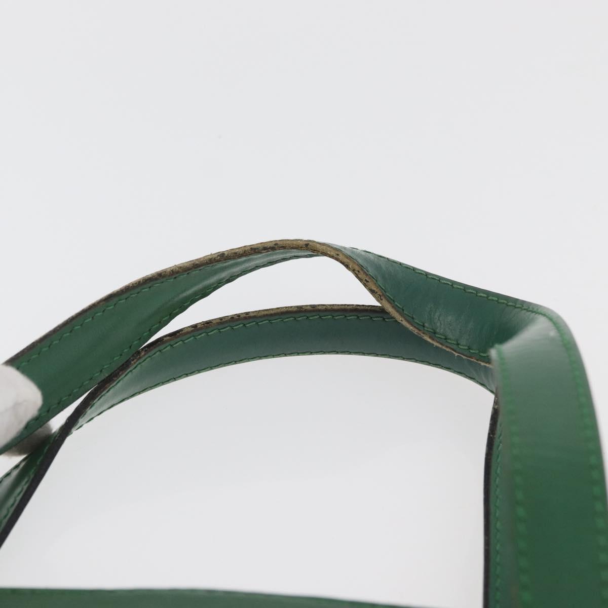 LOUIS VUITTON Epi Saint Jacques Hand Bag Green M52274 LV Auth ti3917