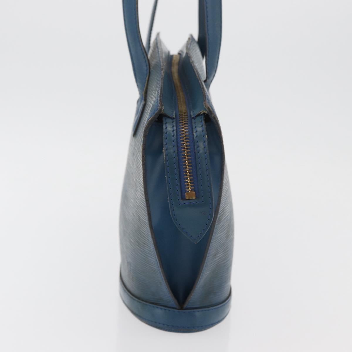 LOUIS VUITTON Epi Saint Jacques Shoulder Bag Blue M52275 LV Auth ti3918