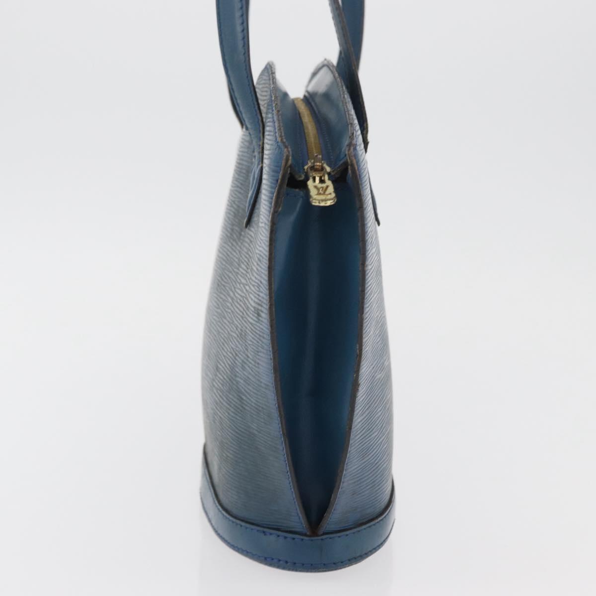 LOUIS VUITTON Epi Saint Jacques Shoulder Bag Blue M52275 LV Auth ti3918