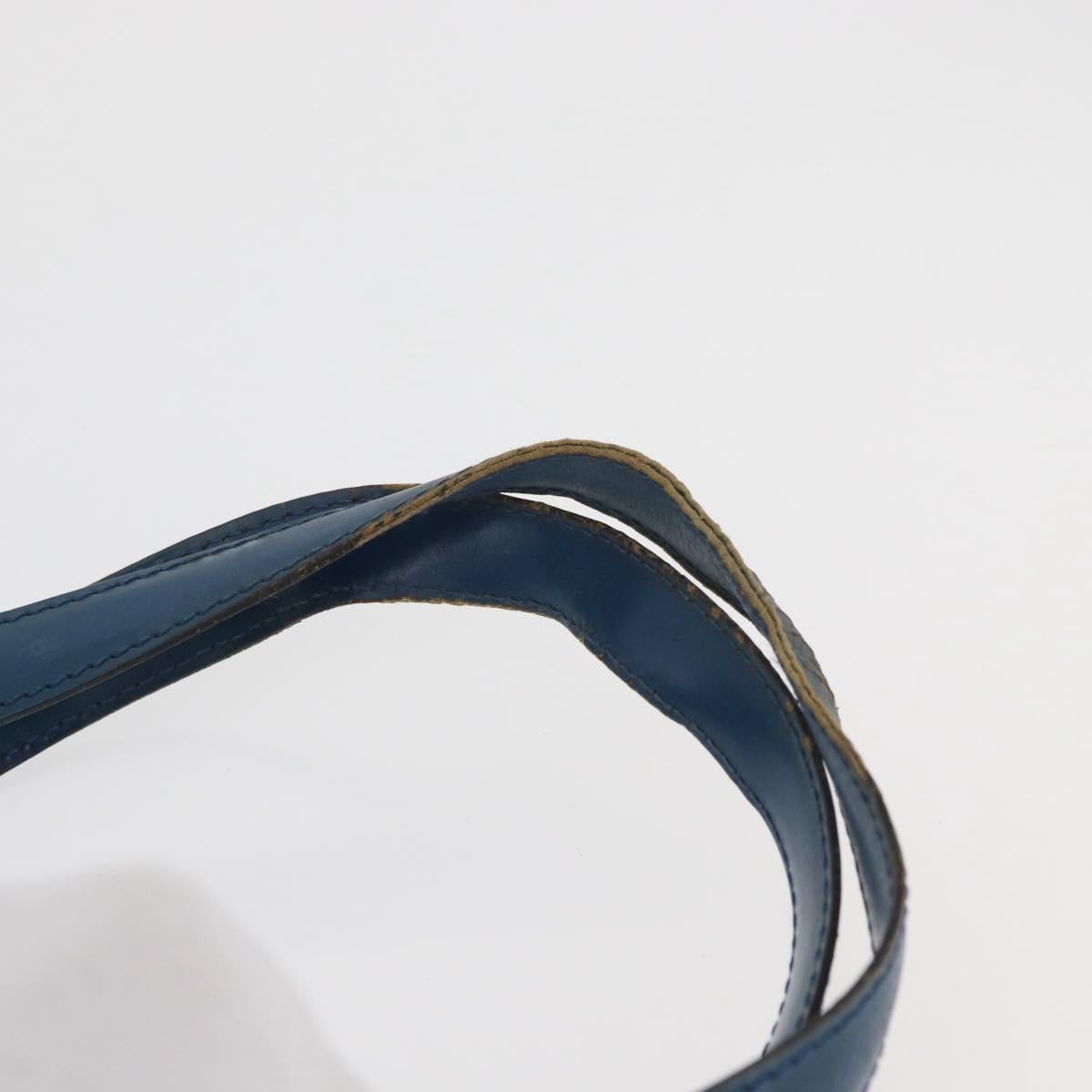 LOUIS VUITTON Epi Saint Jacques Shoulder Bag Blue M52275 LV Auth ti3918