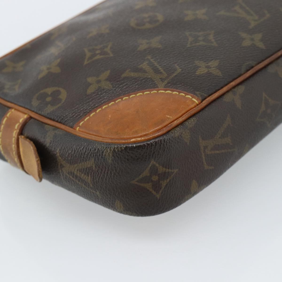 LOUIS VUITTON Monogram Marly Dragonne GM Clutch Bag M51825 LV Auth ti3952