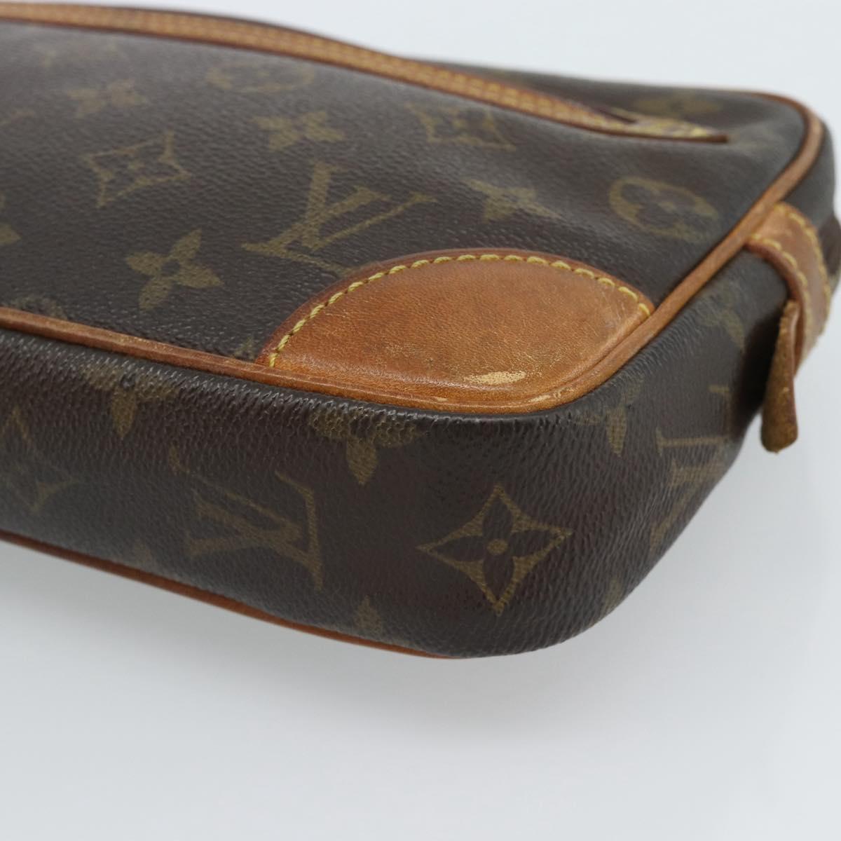 LOUIS VUITTON Monogram Marly Dragonne GM Clutch Bag M51825 LV Auth ti3952