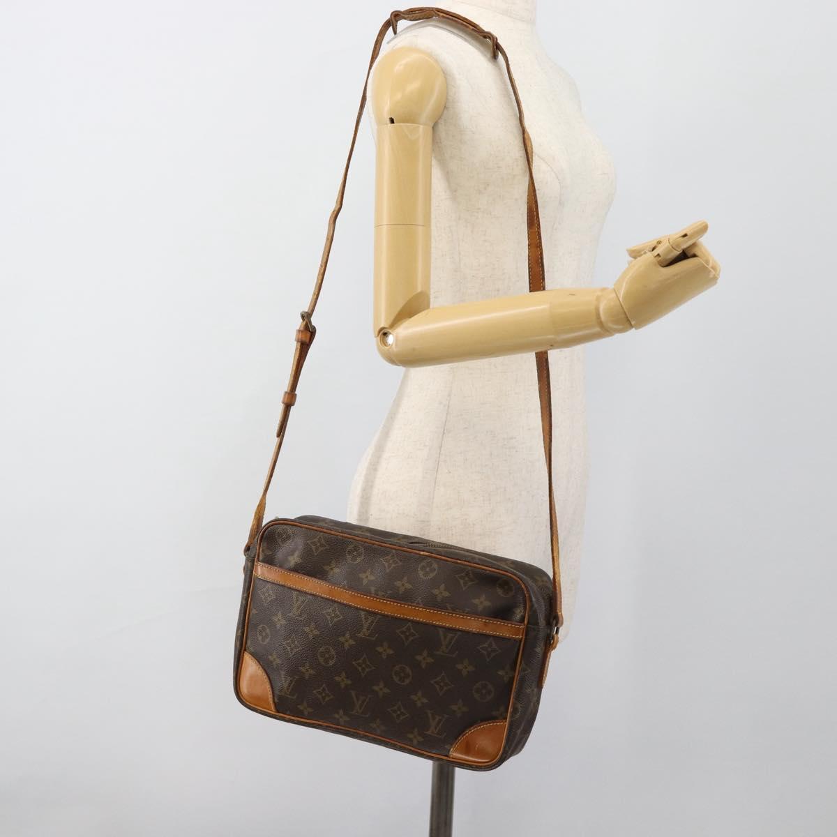 LOUIS VUITTON Monogram Trocadero 27 Shoulder Bag M51274 LV Auth ti3953