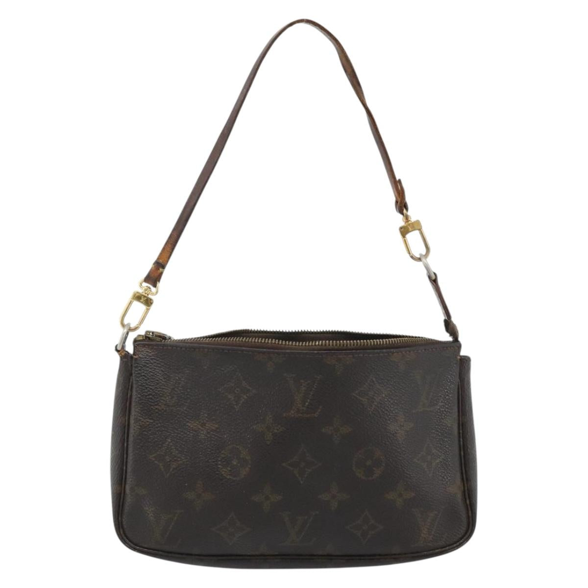 LOUIS VUITTON Monogram Pochette Accessoires Pouch M51980 LV Auth ti3956