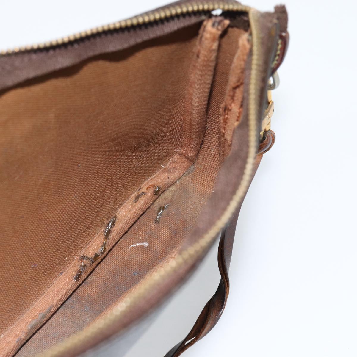LOUIS VUITTON Monogram Pochette Accessoires Pouch M51980 LV Auth ti3956