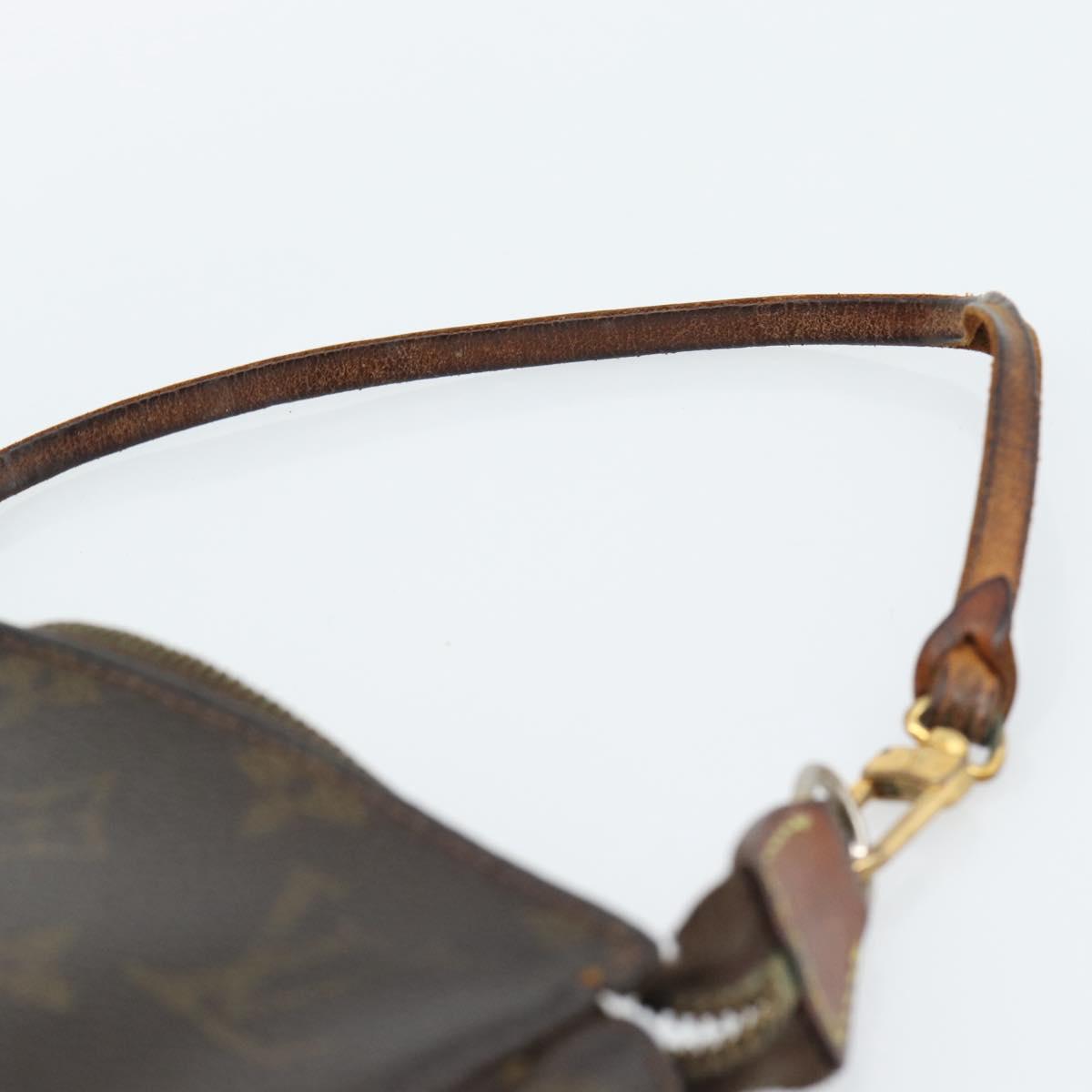 LOUIS VUITTON Monogram Pochette Accessoires Pouch M51980 LV Auth ti3956