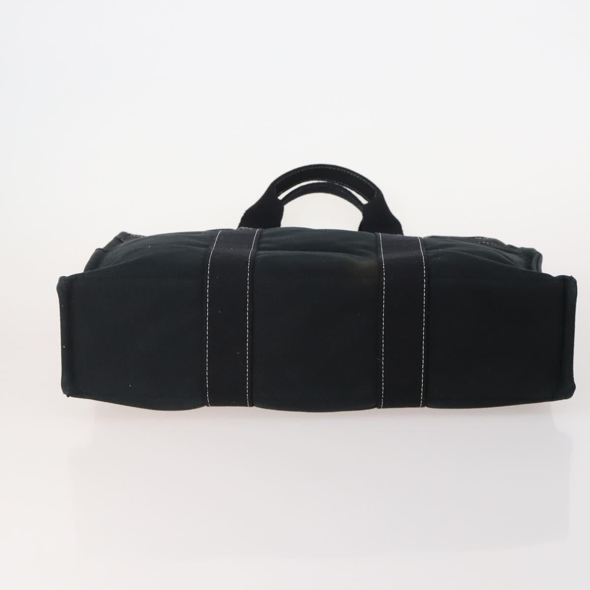 HERMES Fourre Tout Hand Bag Cotton 5 Set Red Gray Black Auth ti3989