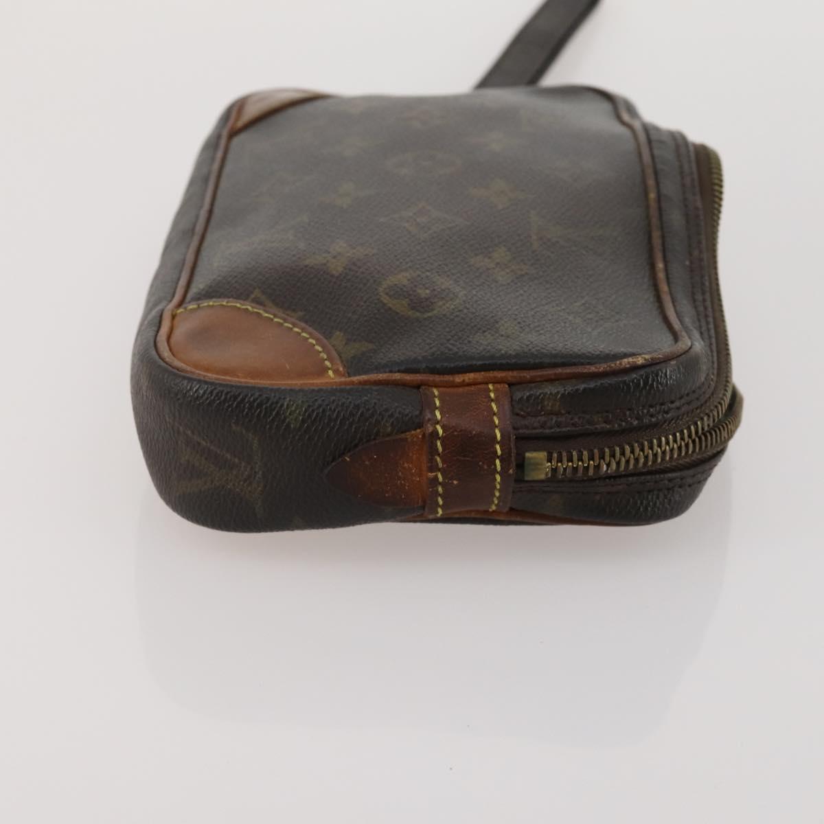 LOUIS VUITTON Monogram Clutch Bag 4 Set LV Auth ti3993