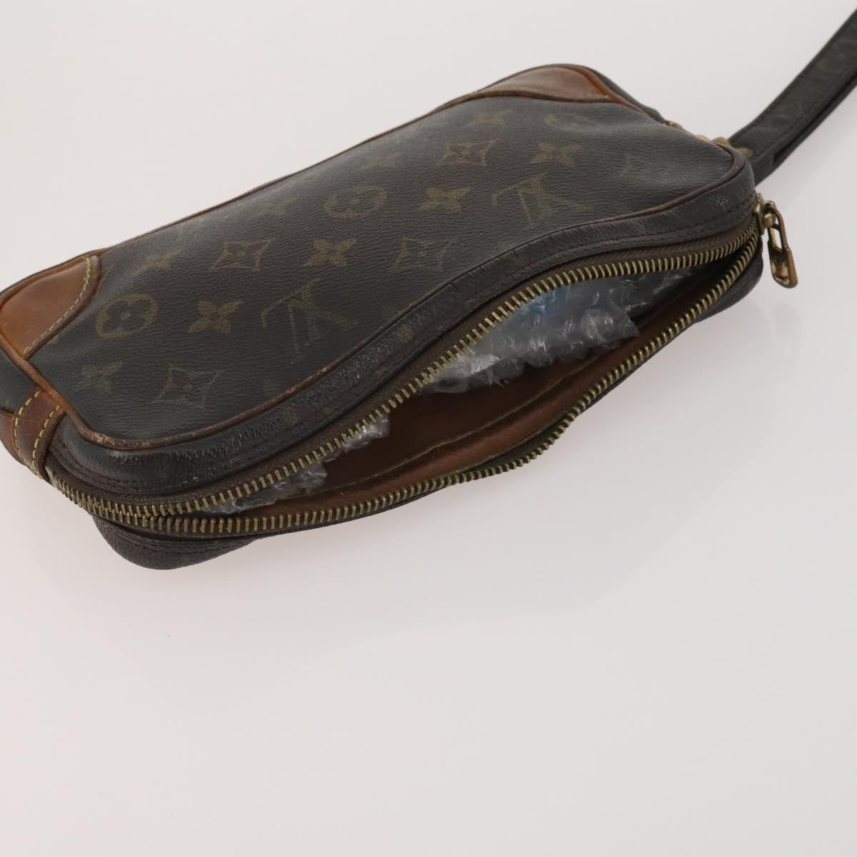 LOUIS VUITTON Monogram Clutch Bag 4 Set LV Auth ti3993