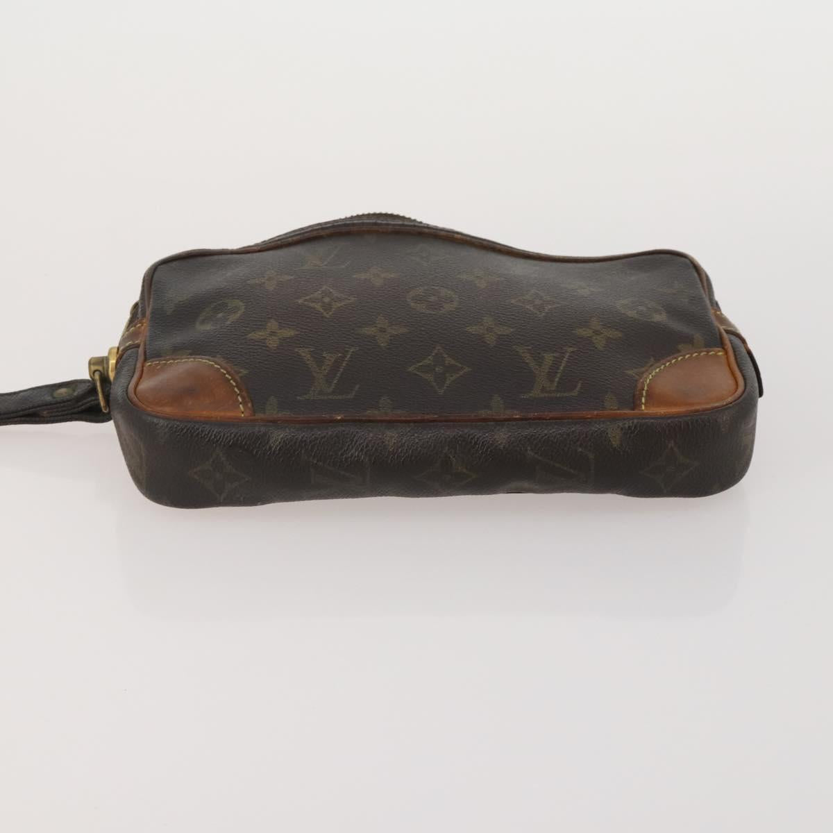 LOUIS VUITTON Monogram Clutch Bag 4 Set LV Auth ti3993
