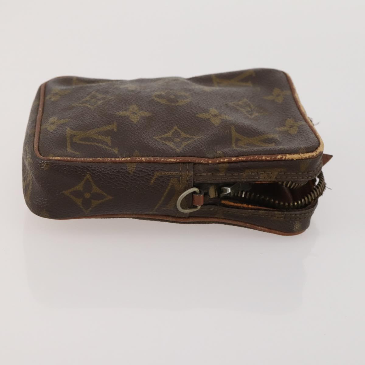 LOUIS VUITTON Monogram Clutch Bag 4 Set LV Auth ti3993