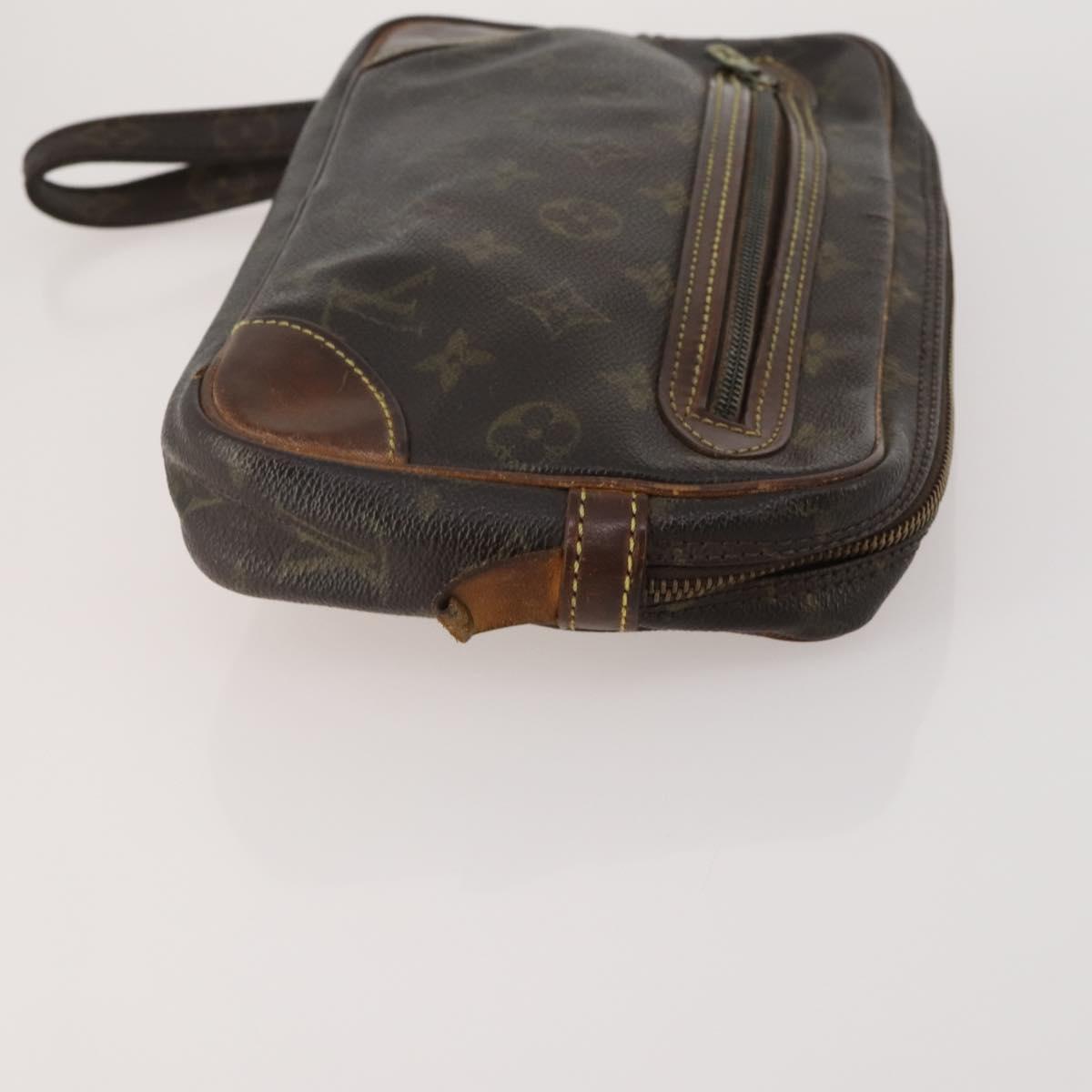 LOUIS VUITTON Monogram Clutch Bag 4 Set LV Auth ti3993
