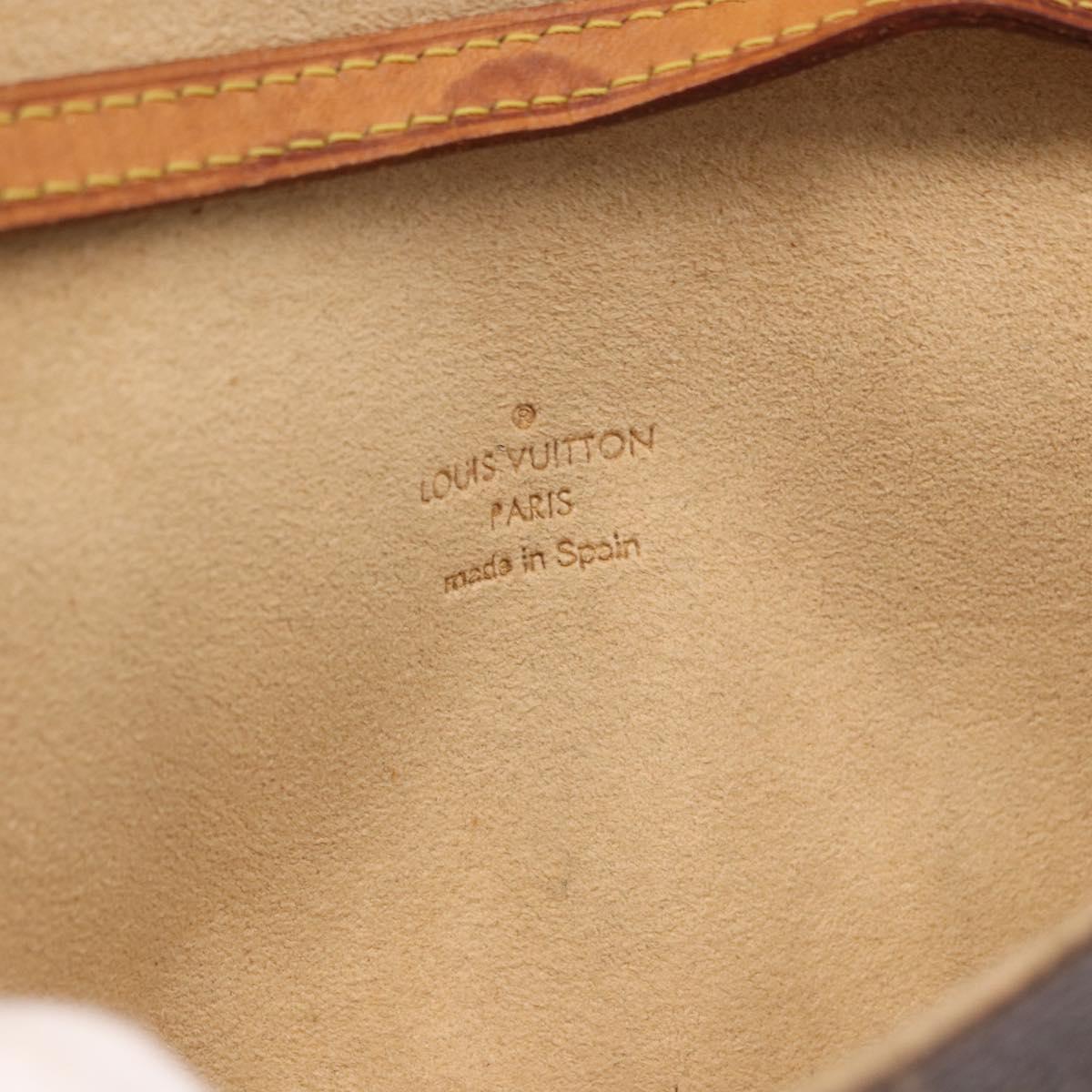 LOUIS VUITTON Monogram Pochette Twin PM Shoulder Bag M51854 LV Auth ti3996