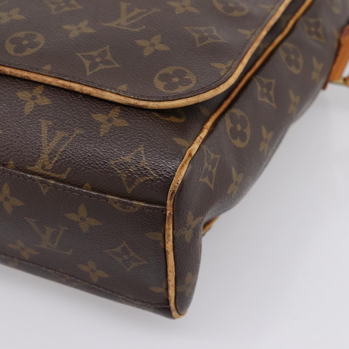 LOUIS VUITTON Monogram Abbesses Shoulder Bag M45257 LV Auth ti3999