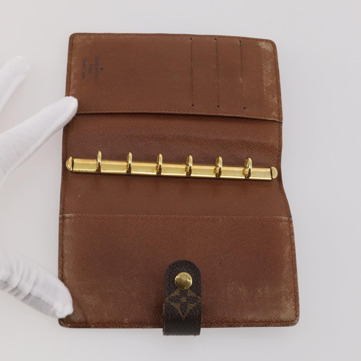 LOUIS VUITTON Monogram Epi Wallet Key Case Clutch Bag 6 Set LV Auth ti4004