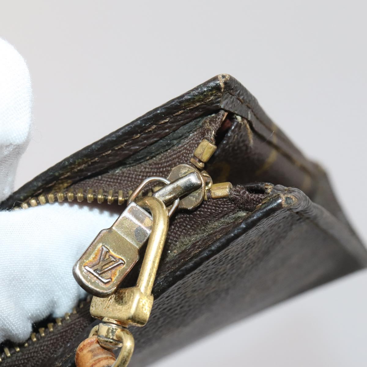 LOUIS VUITTON Monogram Epi Wallet Key Case Clutch Bag 6 Set LV Auth ti4004