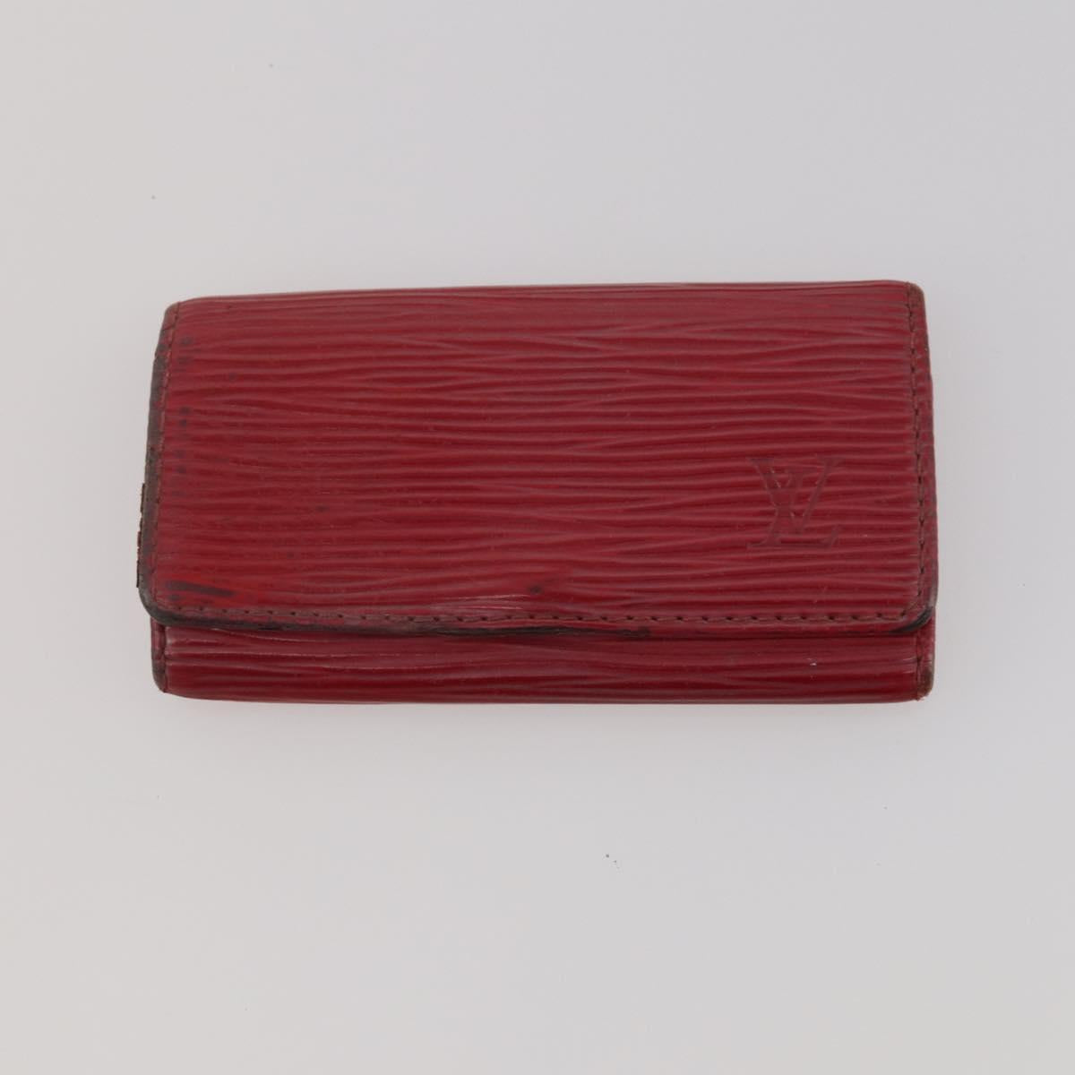 LOUIS VUITTON Monogram Epi Wallet Key Case Clutch Bag 6 Set LV Auth ti4004