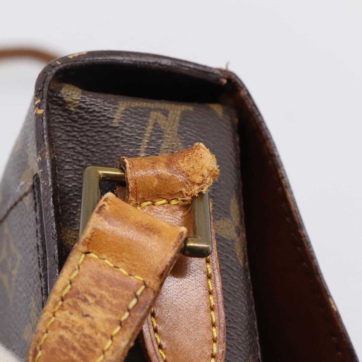 LOUIS VUITTON Monogram Saint Cloud GM Shoulder Bag M51242 LV Auth ti4008