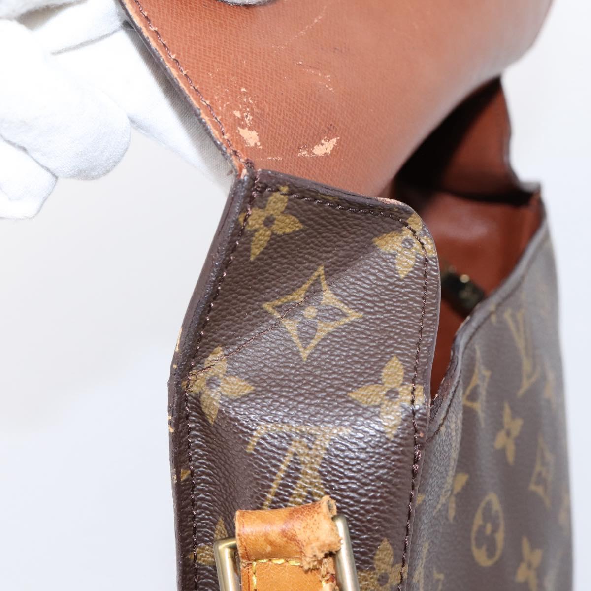 LOUIS VUITTON Monogram Saint Cloud GM Shoulder Bag M51242 LV Auth ti4008