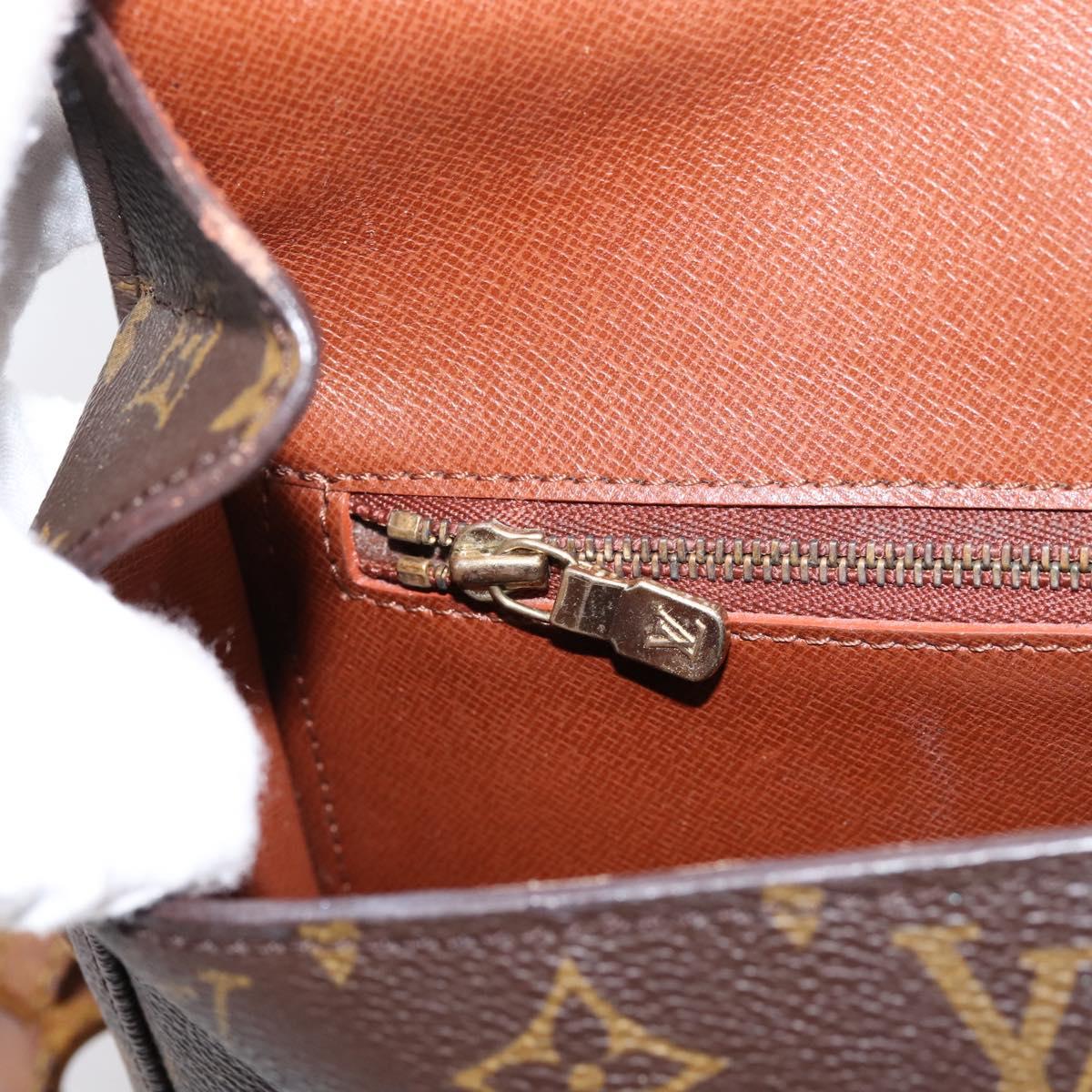 LOUIS VUITTON Monogram Saint Cloud GM Shoulder Bag M51242 LV Auth ti4008