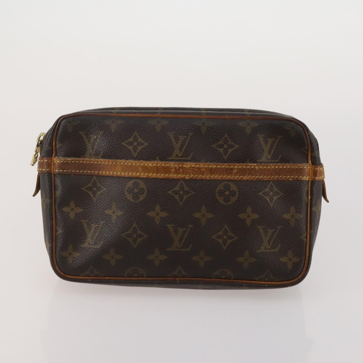 LOUIS VUITTON Monogram Clutch Bag 4 Set LV Auth ti4012
