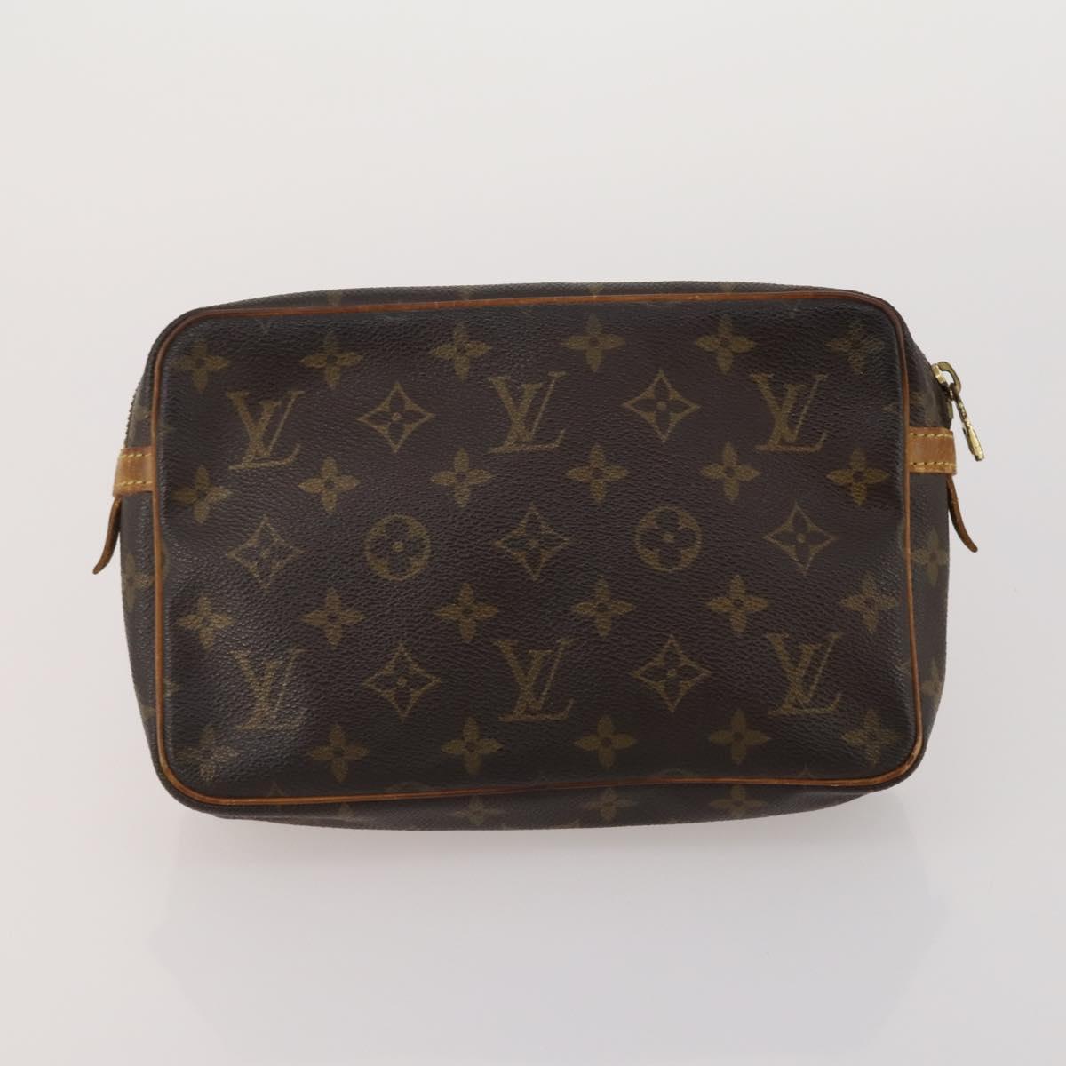 LOUIS VUITTON Monogram Clutch Bag 4 Set LV Auth ti4012