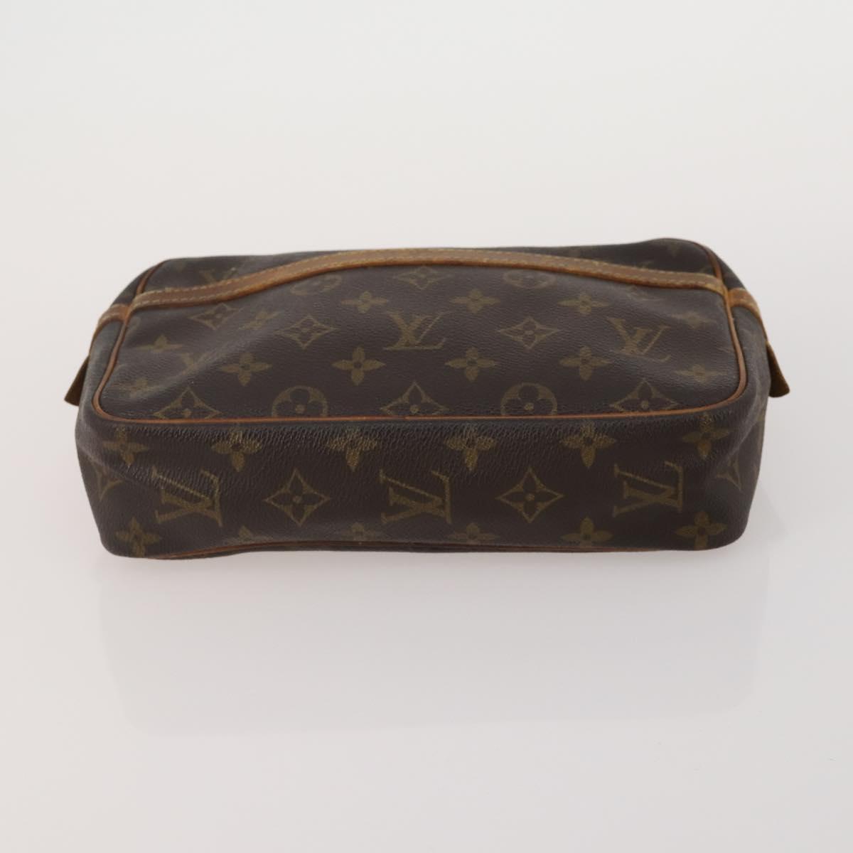 LOUIS VUITTON Monogram Clutch Bag 4 Set LV Auth ti4012