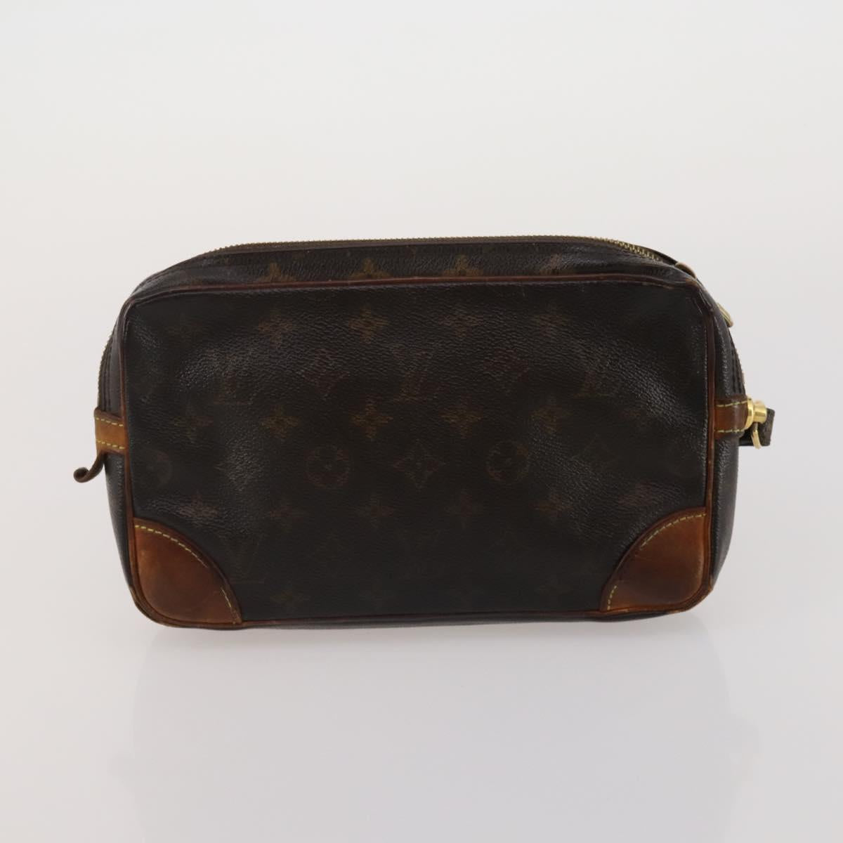 LOUIS VUITTON Monogram Clutch Bag 4 Set LV Auth ti4012