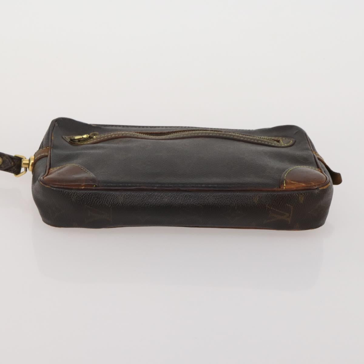 LOUIS VUITTON Monogram Clutch Bag 4 Set LV Auth ti4012