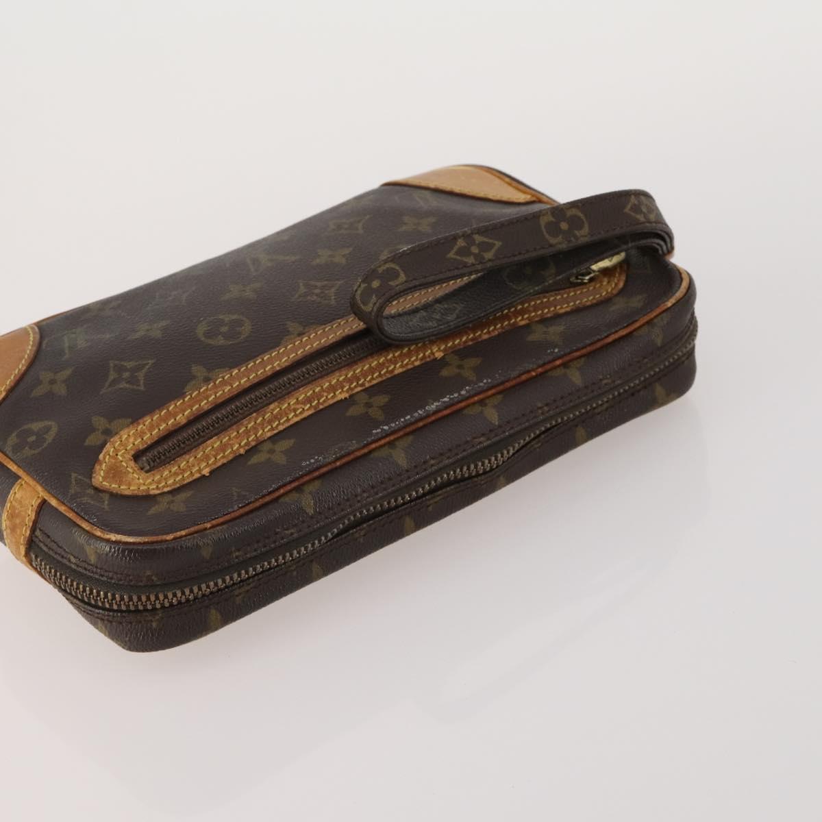 LOUIS VUITTON Monogram Clutch Bag 4 Set LV Auth ti4012