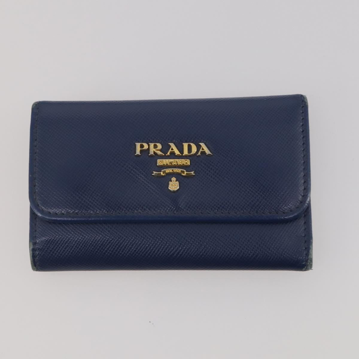 CHANEL Prada Bottega Key Case Wallet Leather Canvas 5 Set Black CC Auth ti4028