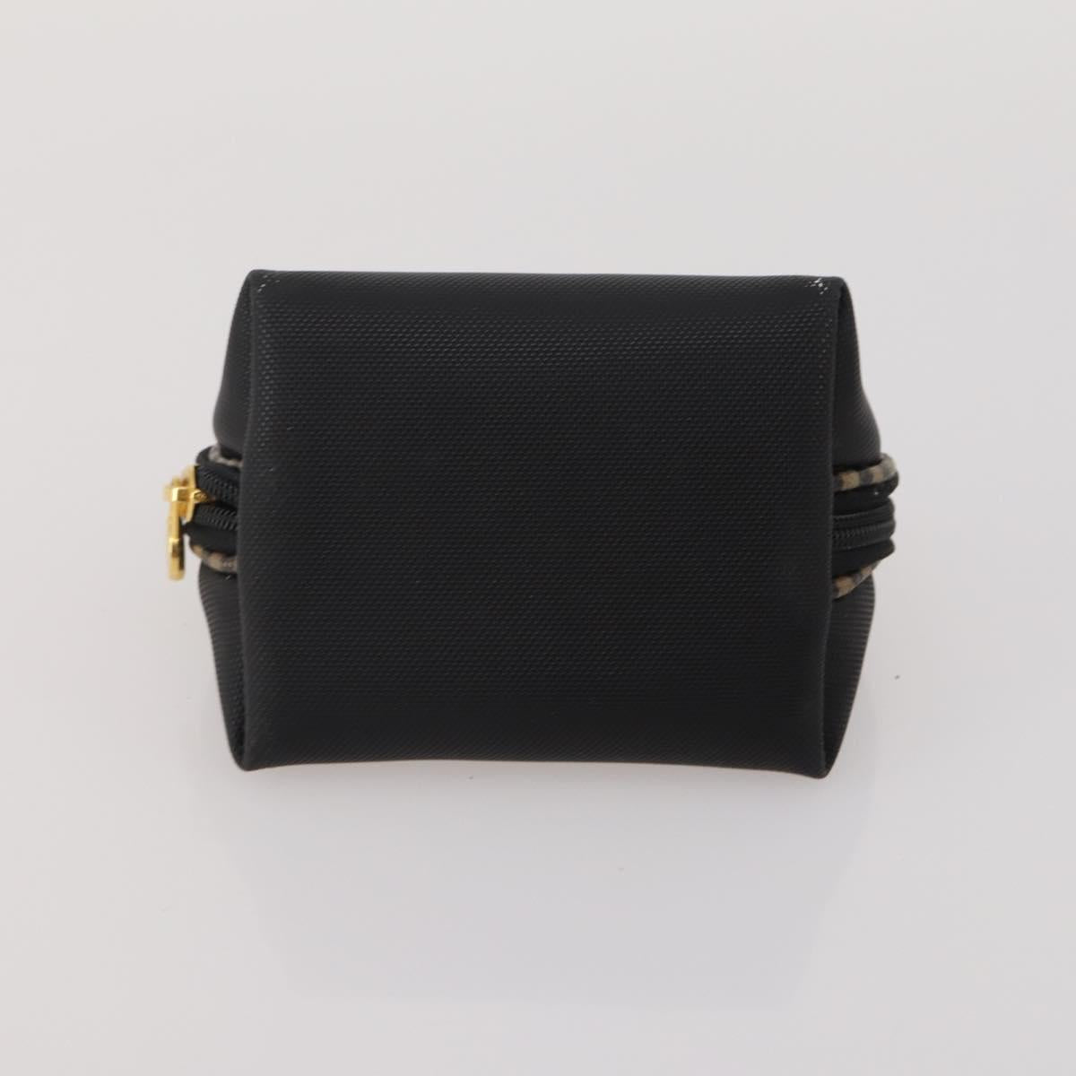 FENDI Pecan Canvas Hand Bag Shoulder Bag 4 Set Black Brown Auth ti4031