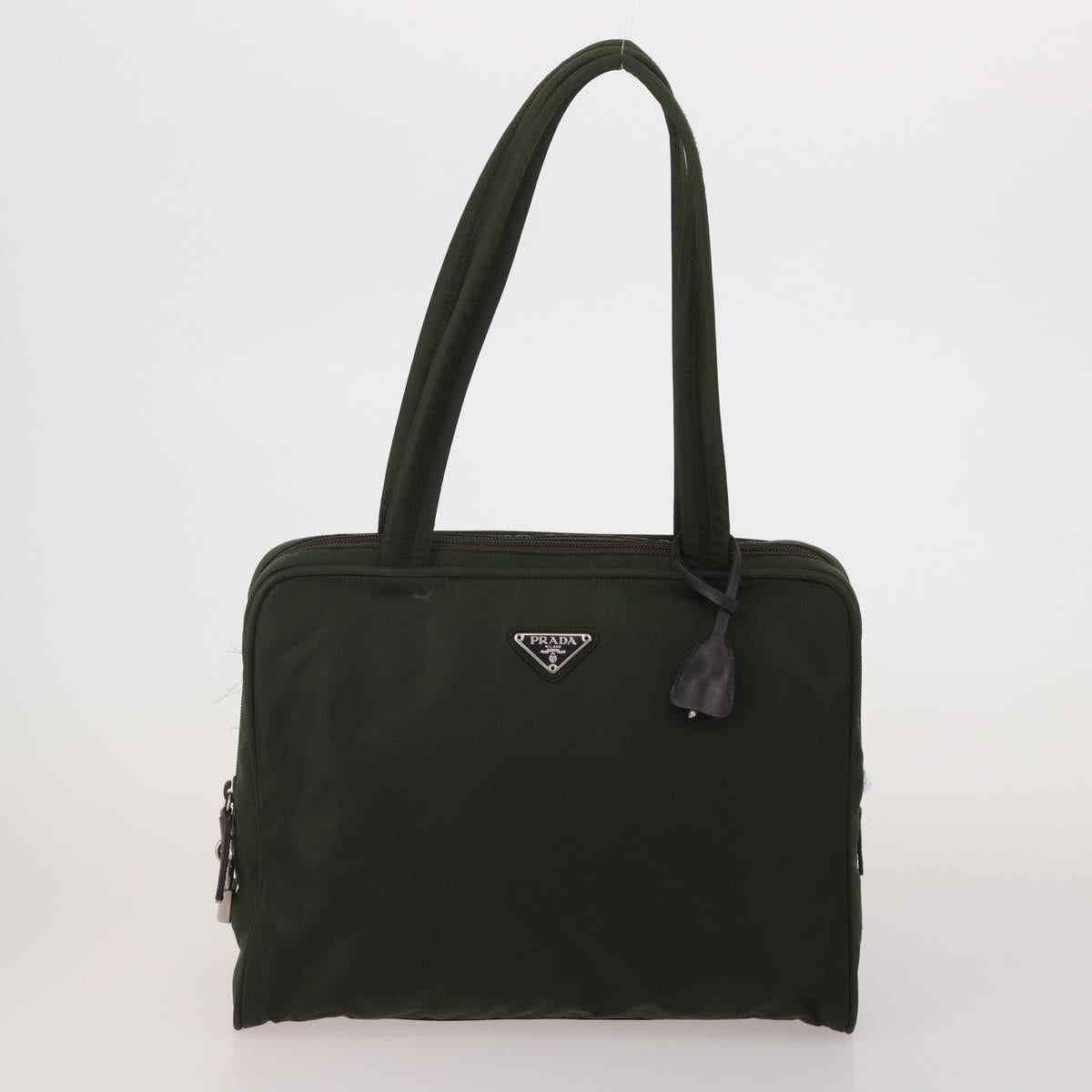 PRADA Tote Bag Shoulder Bag Nylon 4 Set Navy Pink Auth ti4037