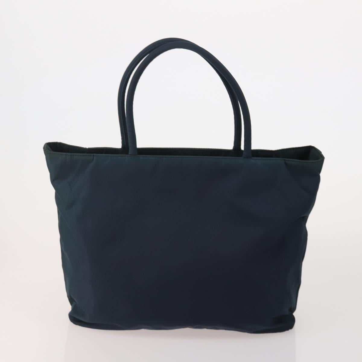 PRADA Tote Bag Shoulder Bag Hand Bag Nylon 5 Set Navy Khaki Auth ti4039
