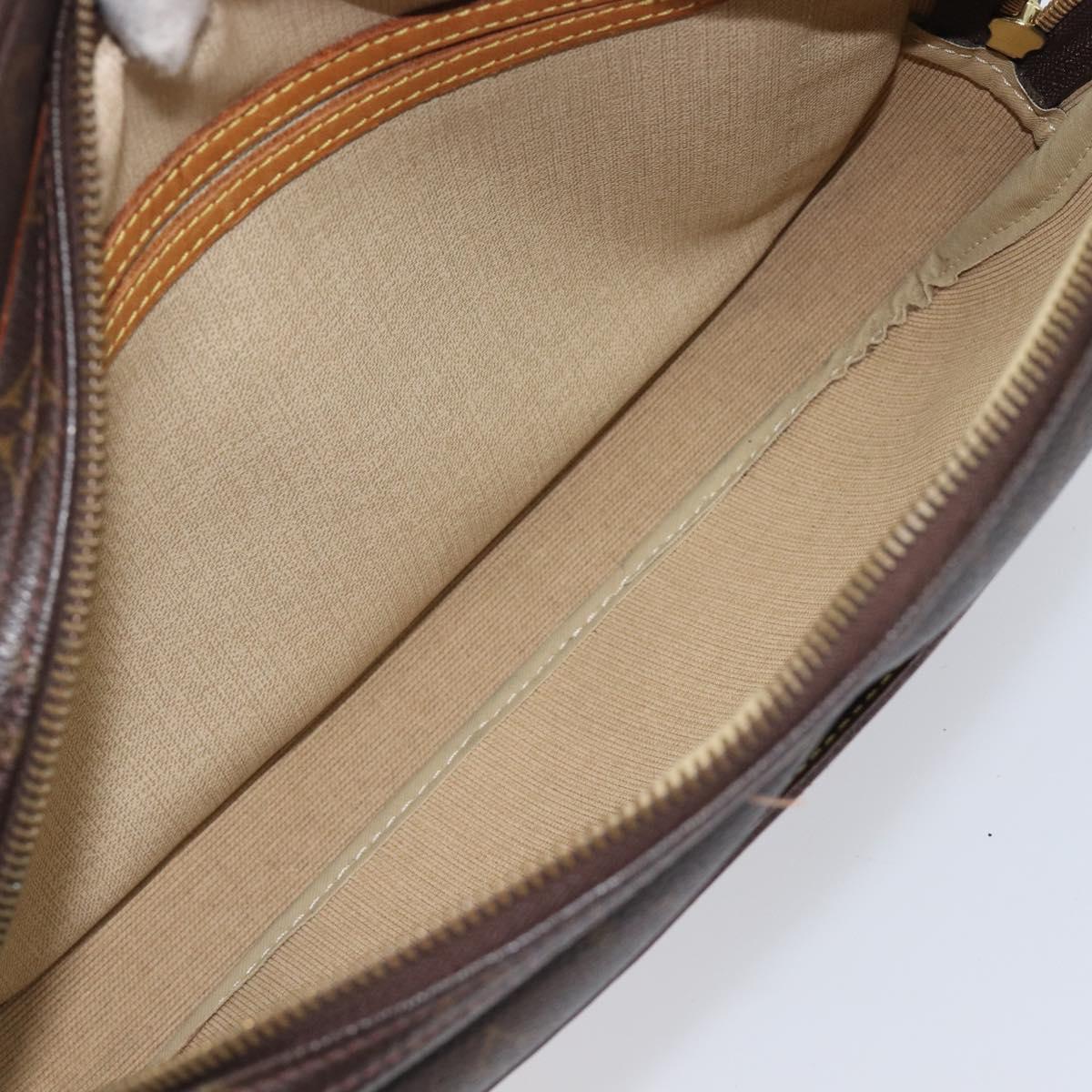 LOUIS VUITTON Monogram Reporter PM Shoulder Bag M45254 LV Auth ti4041